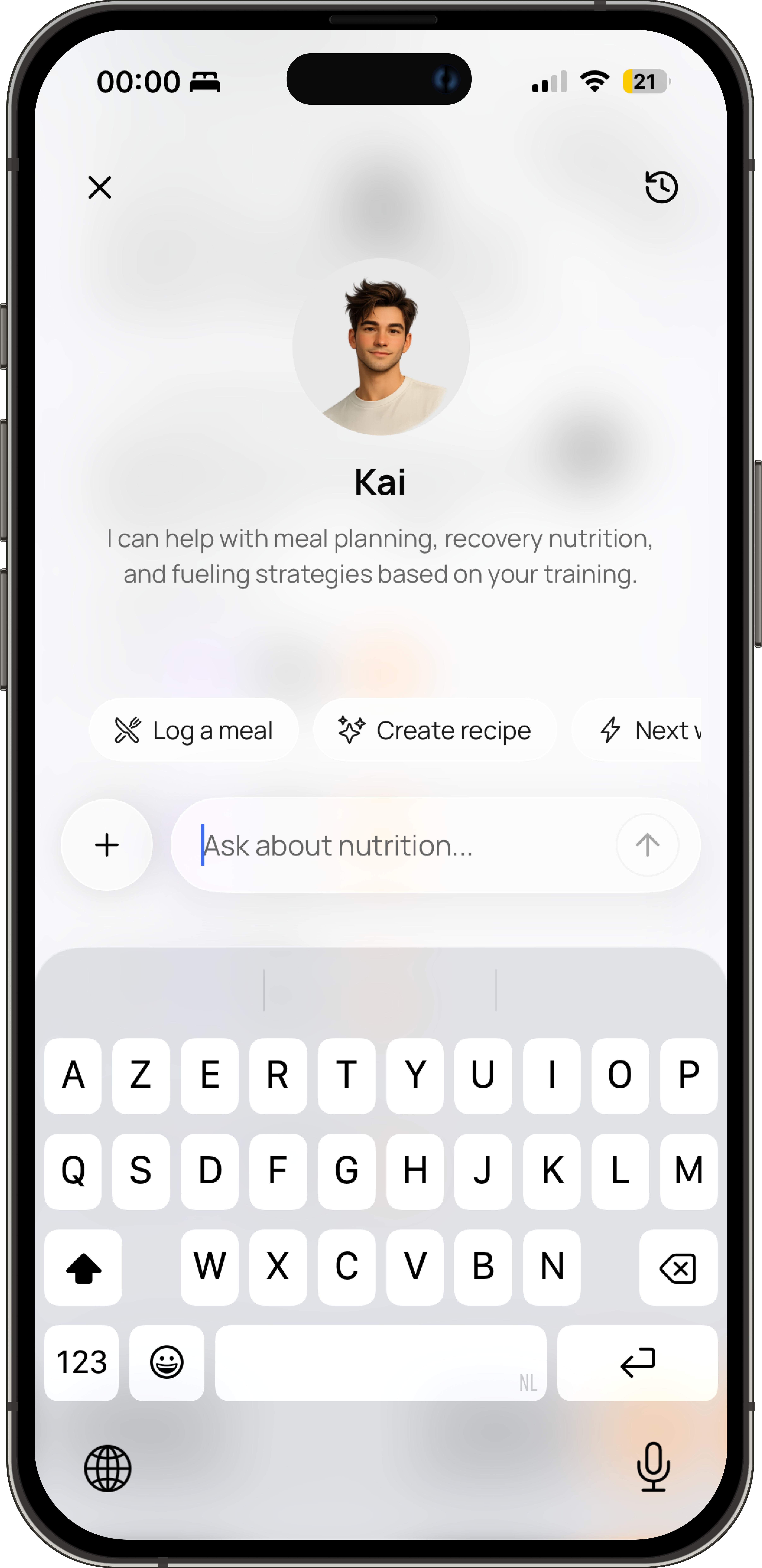 Coach Kai AI nutrition assistant